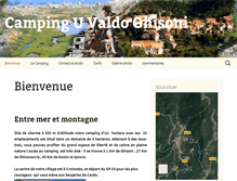Tablet Screenshot of camping-valdo.com